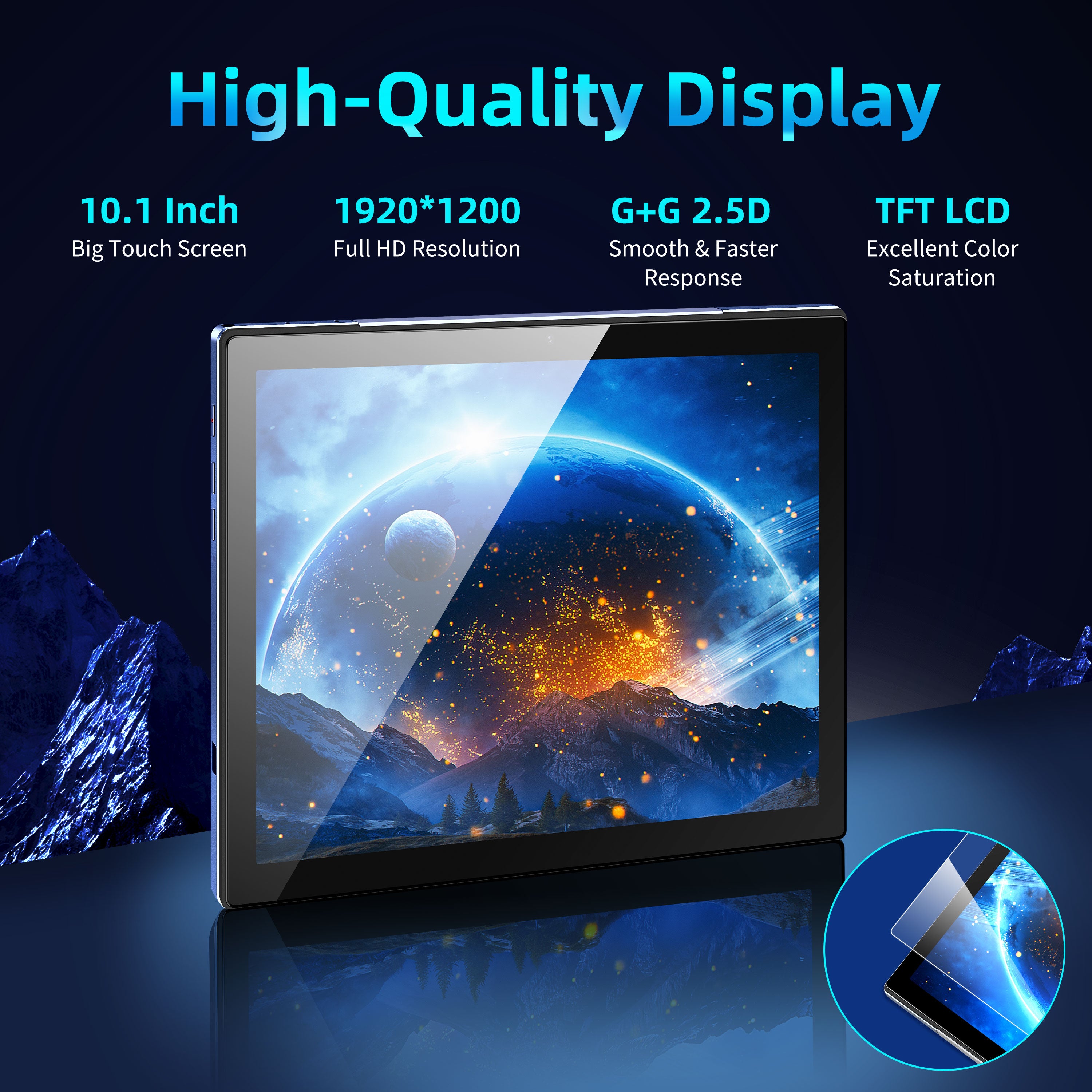 Tablet Yy BYYBUO T10 Pro 10.1 inch, 2 in 1 Android 11 Tablets – byybuo
